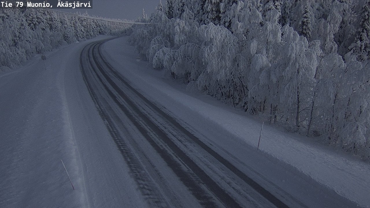 Kelikamerat Kuva Tie 79 Muonio, Äkäsjärvi, Muonio, Lappi