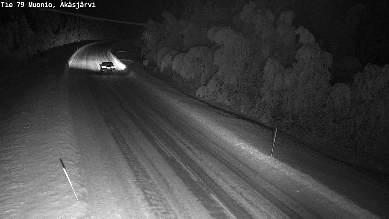 Kelikamerat Kuva Tie 79 Muonio, Äkäsjärvi, Muonio, Lappi