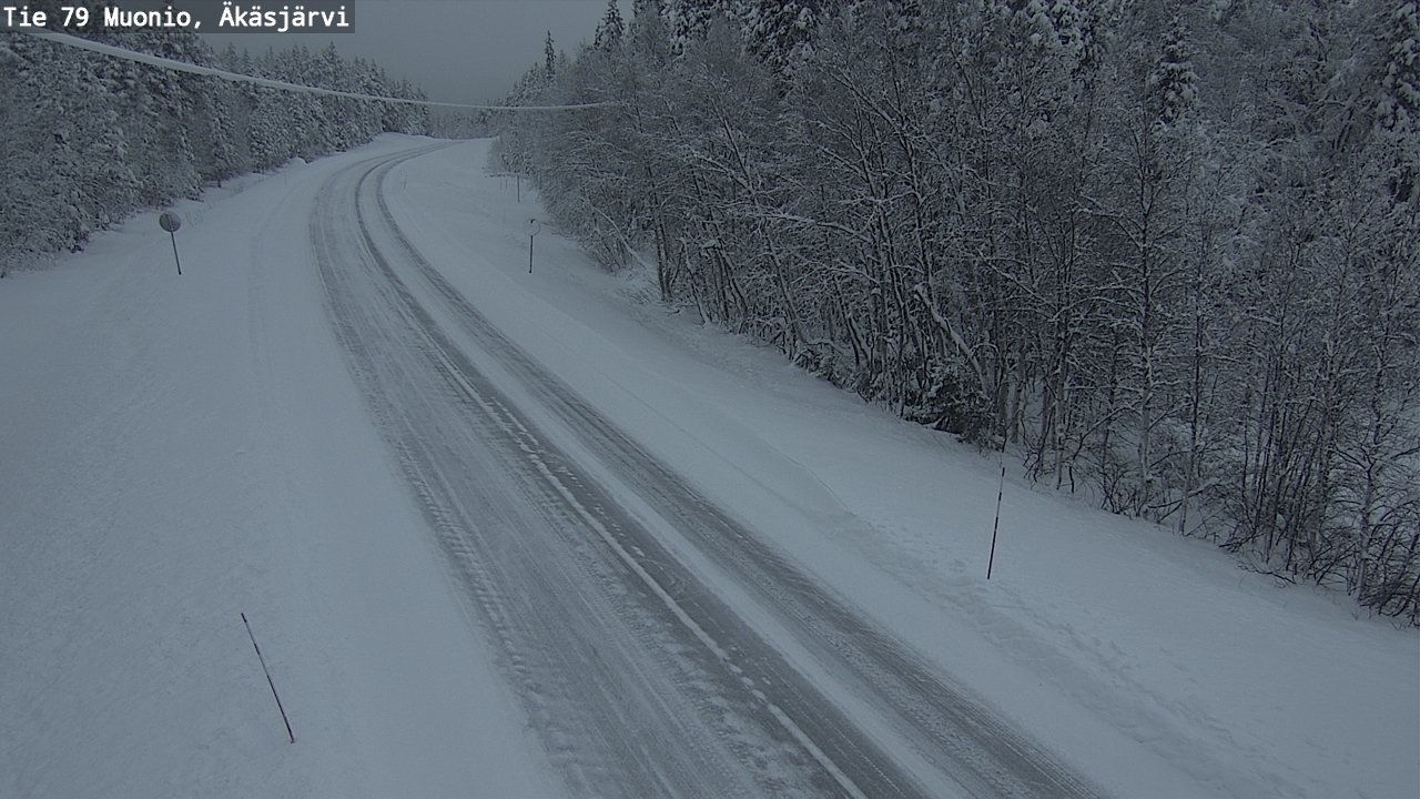 Kelikamerat Kuva Tie 79 Muonio, Äkäsjärvi, Muonio, Lappi