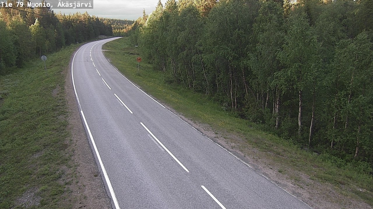 Kelikamerat Kuva Tie 79 Muonio, Äkäsjärvi, Muonio, Lappi