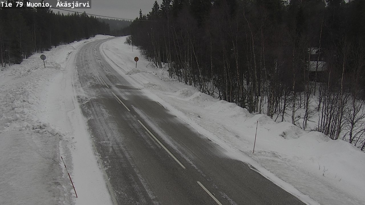 Kelikamerat Kuva Tie 79 Muonio, Äkäsjärvi, Muonio, Lappi