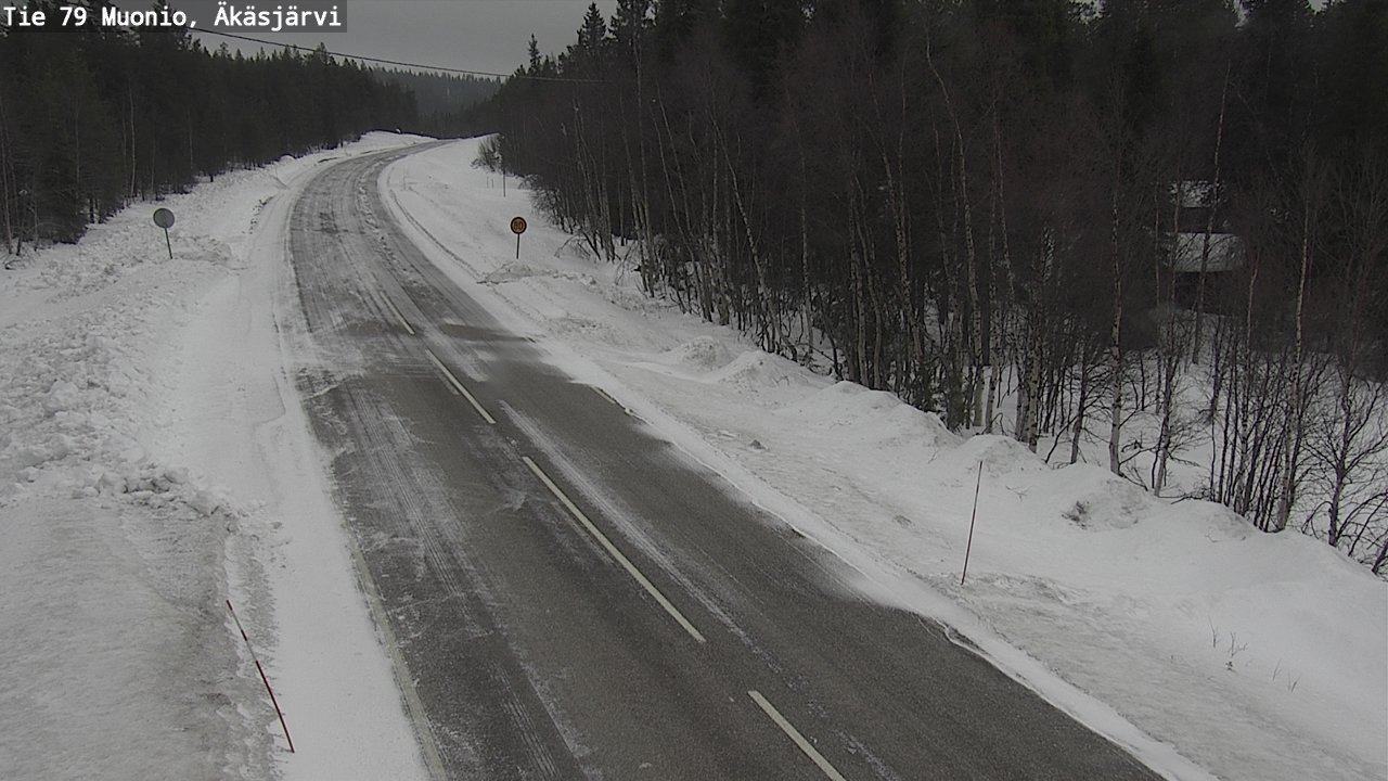 Kelikamerat Kuva Tie 79 Muonio, Äkäsjärvi, Muonio, Lappi