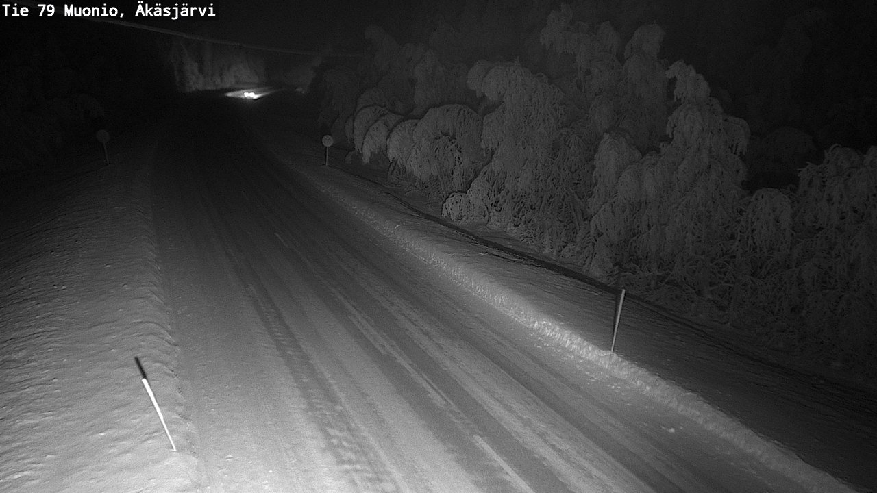 Kelikamerat Kuva Tie 79 Muonio, Äkäsjärvi, Muonio, Lappi