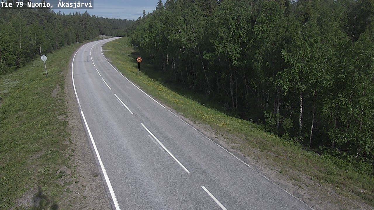 Kelikamerat Kuva Tie 79 Muonio, Äkäsjärvi, Muonio, Lappi