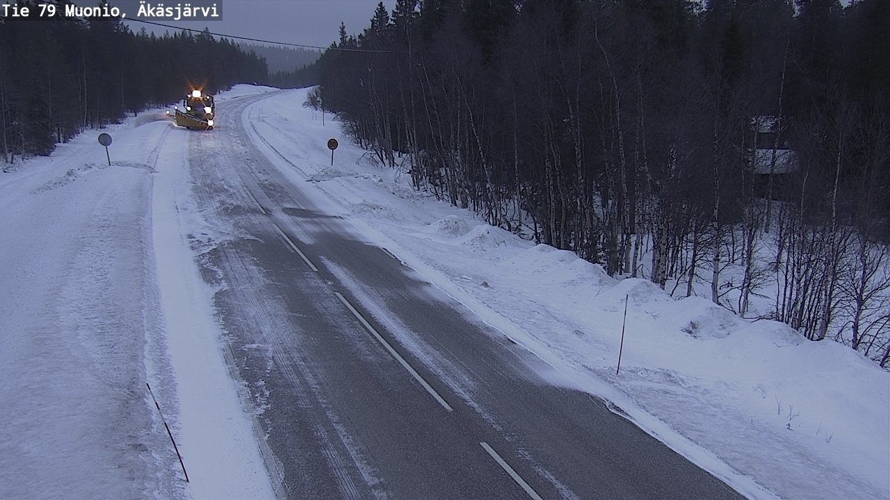 Kelikamerat Kuva Tie 79 Muonio, Äkäsjärvi, Muonio, Lappi
