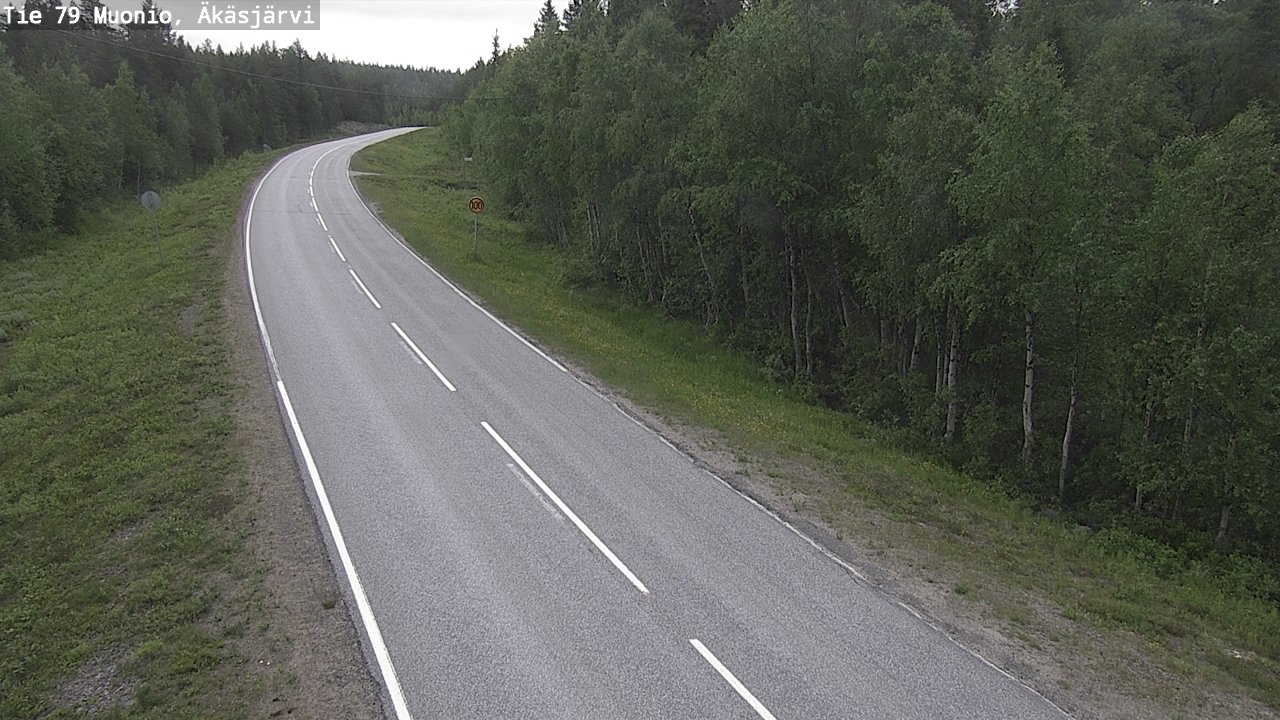 Kelikamerat Kuva Tie 79 Muonio, Äkäsjärvi, Muonio, Lappi