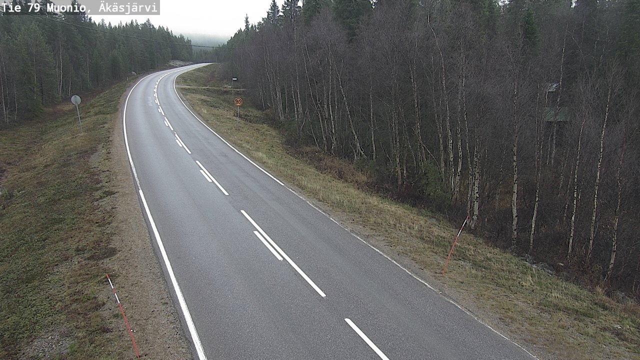 Kelikamerat Kuva Tie 79 Muonio, Äkäsjärvi, Muonio, Lappi