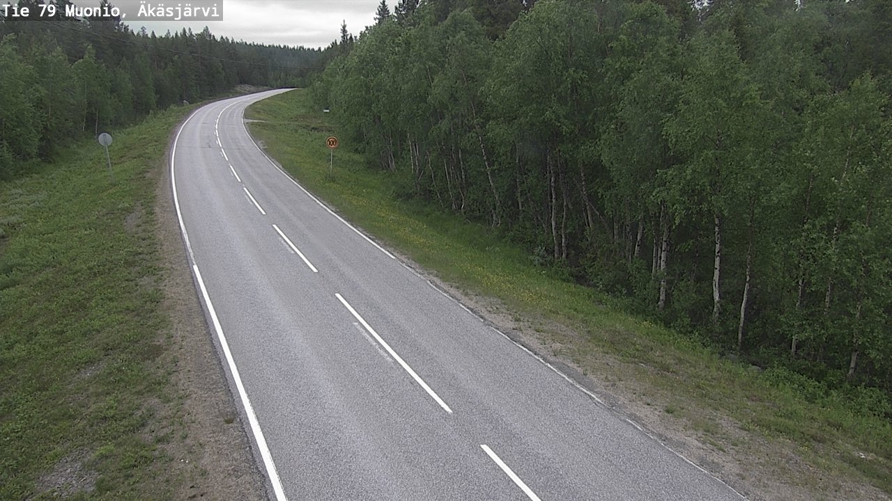 Kelikamerat Kuva Tie 79 Muonio, Äkäsjärvi, Muonio, Lappi
