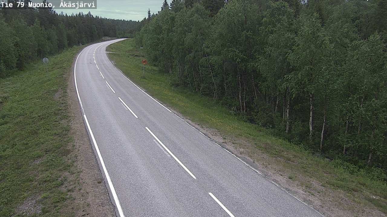 Kelikamerat Kuva Tie 79 Muonio, Äkäsjärvi, Muonio, Lappi