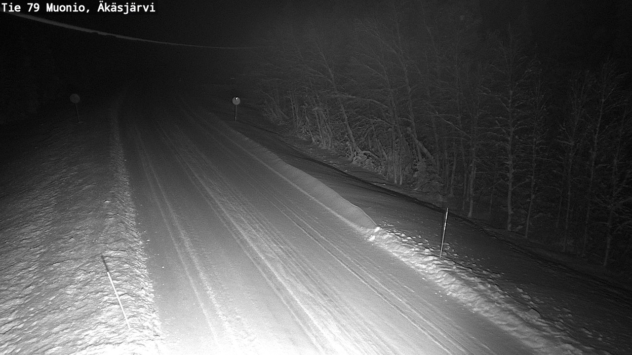Kelikamerat Kuva Tie 79 Muonio, Äkäsjärvi, Muonio, Lappi