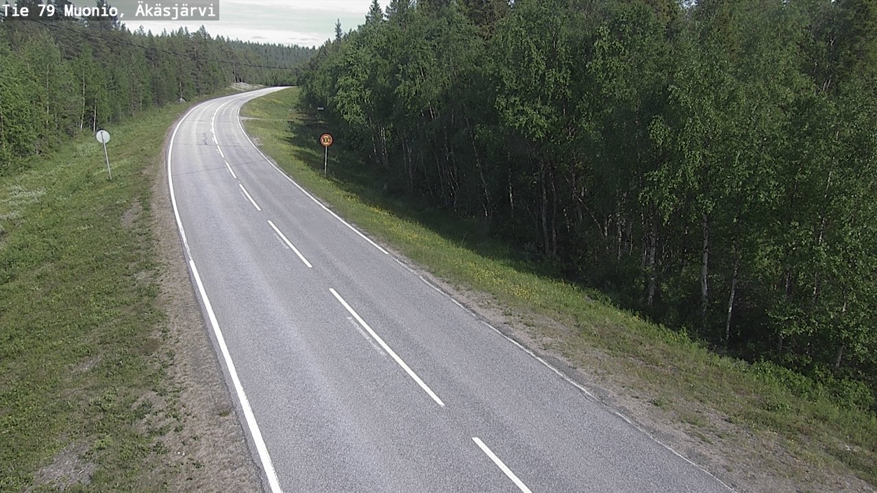 Kelikamerat Kuva Tie 79 Muonio, Äkäsjärvi, Muonio, Lappi