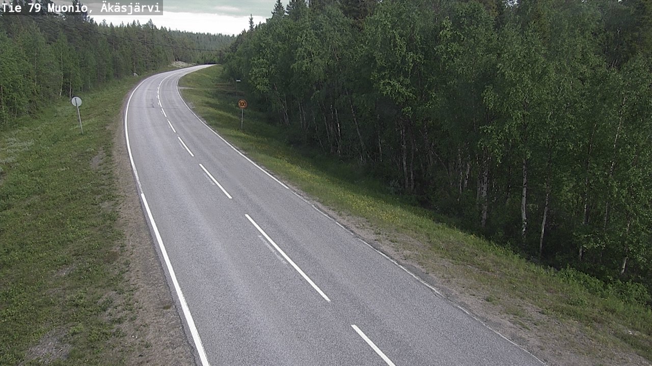 Kelikamerat Kuva Tie 79 Muonio, Äkäsjärvi, Muonio, Lappi