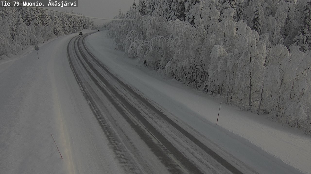 Kelikamerat Kuva Tie 79 Muonio, Äkäsjärvi, Muonio, Lappi