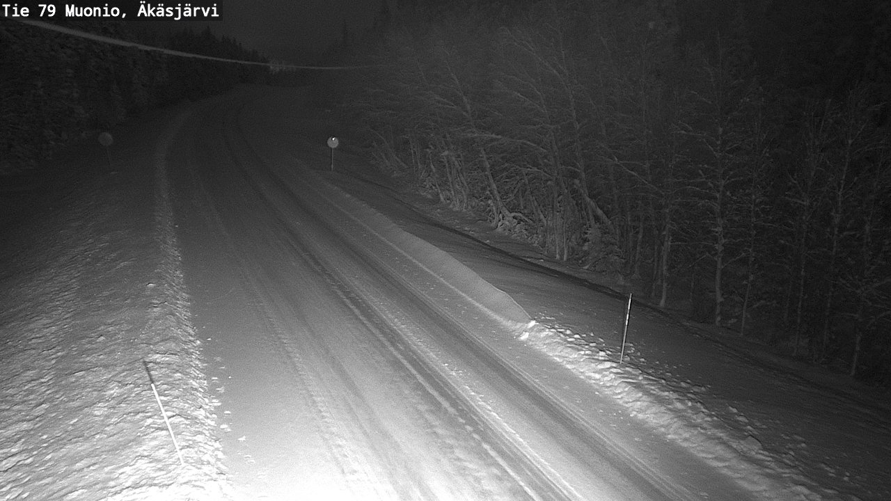 Kelikamerat Kuva Tie 79 Muonio, Äkäsjärvi, Muonio, Lappi