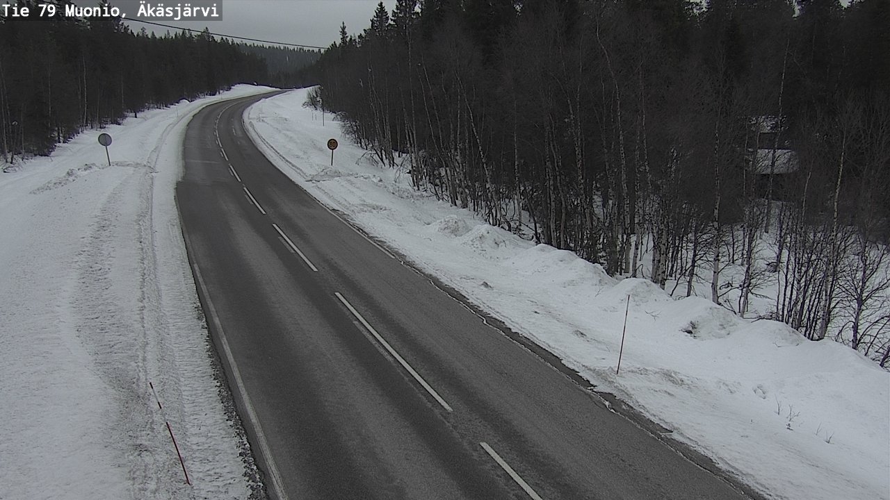 Kelikamerat Kuva Tie 79 Muonio, Äkäsjärvi, Muonio, Lappi