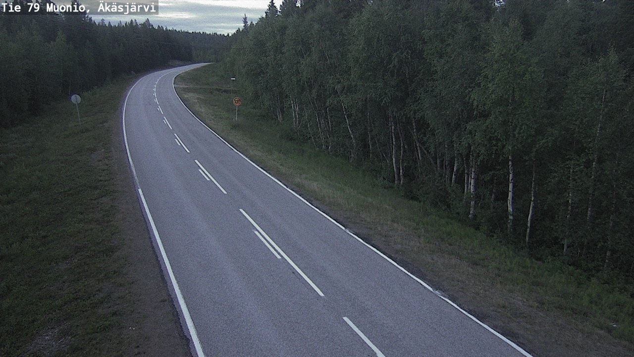 Kelikamerat Kuva Tie 79 Muonio, Äkäsjärvi, Muonio, Lappi