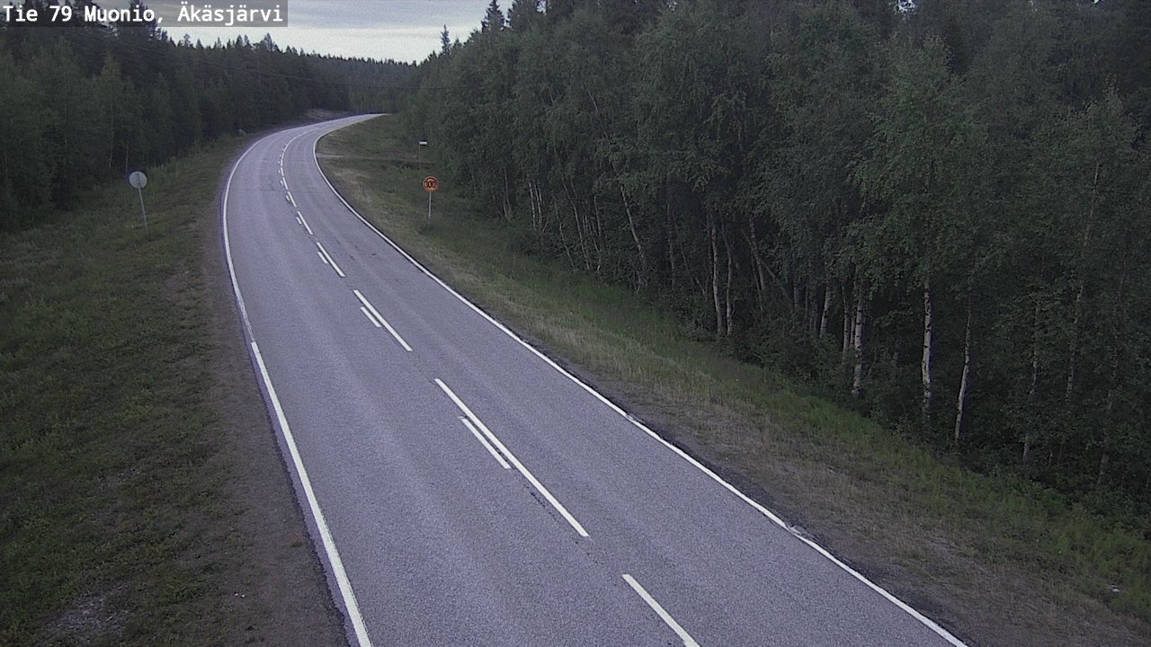 Kelikamerat Kuva Tie 79 Muonio, Äkäsjärvi, Muonio, Lappi