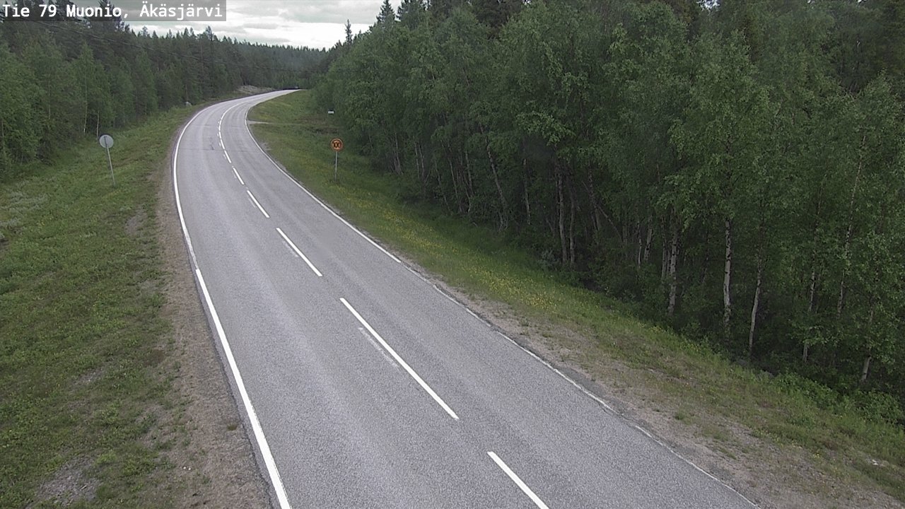 Kelikamerat Kuva Tie 79 Muonio, Äkäsjärvi, Muonio, Lappi