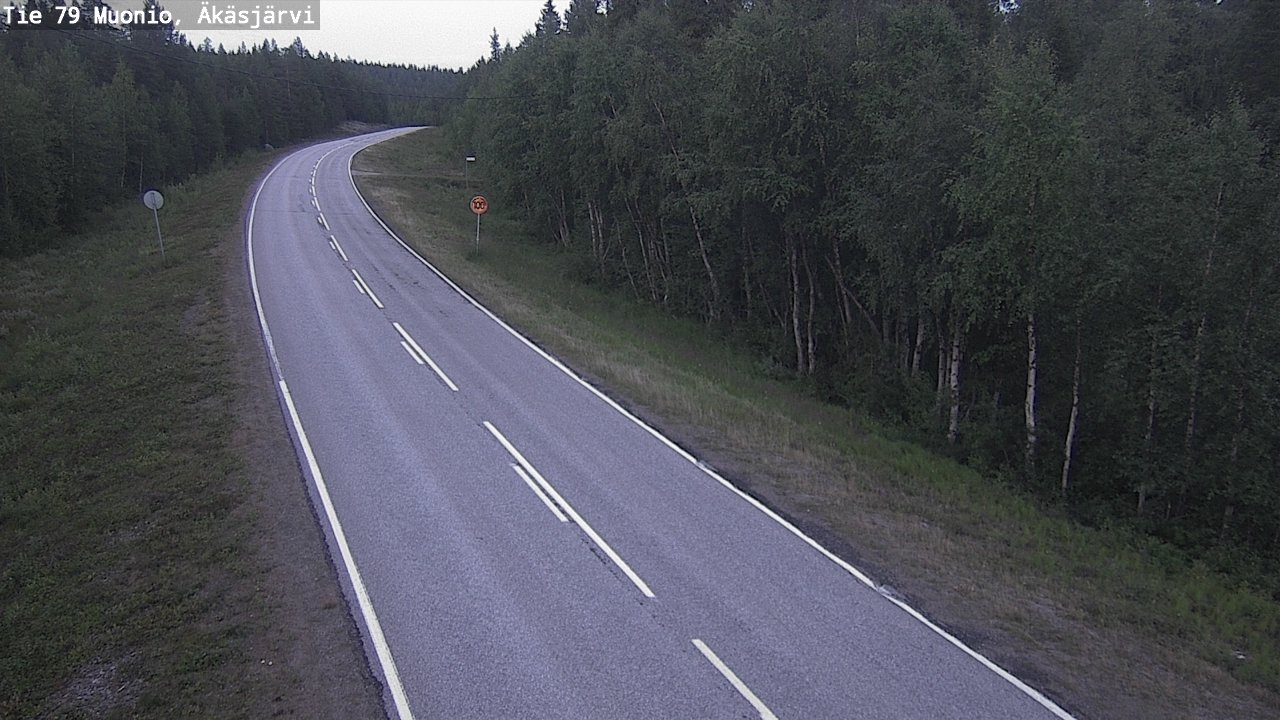 Kelikamerat Kuva Tie 79 Muonio, Äkäsjärvi, Muonio, Lappi