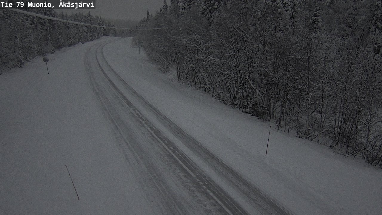 Kelikamerat Kuva Tie 79 Muonio, Äkäsjärvi, Muonio, Lappi