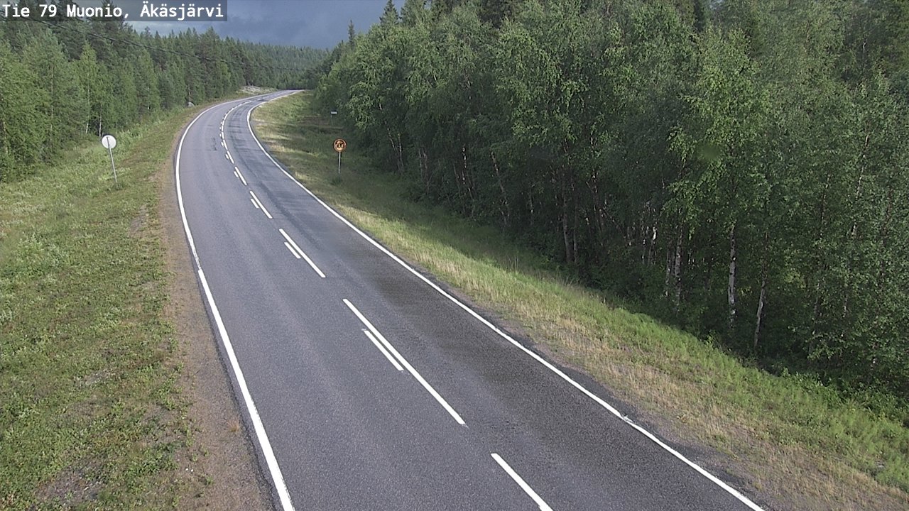 Kelikamerat Kuva Tie 79 Muonio, Äkäsjärvi, Muonio, Lappi