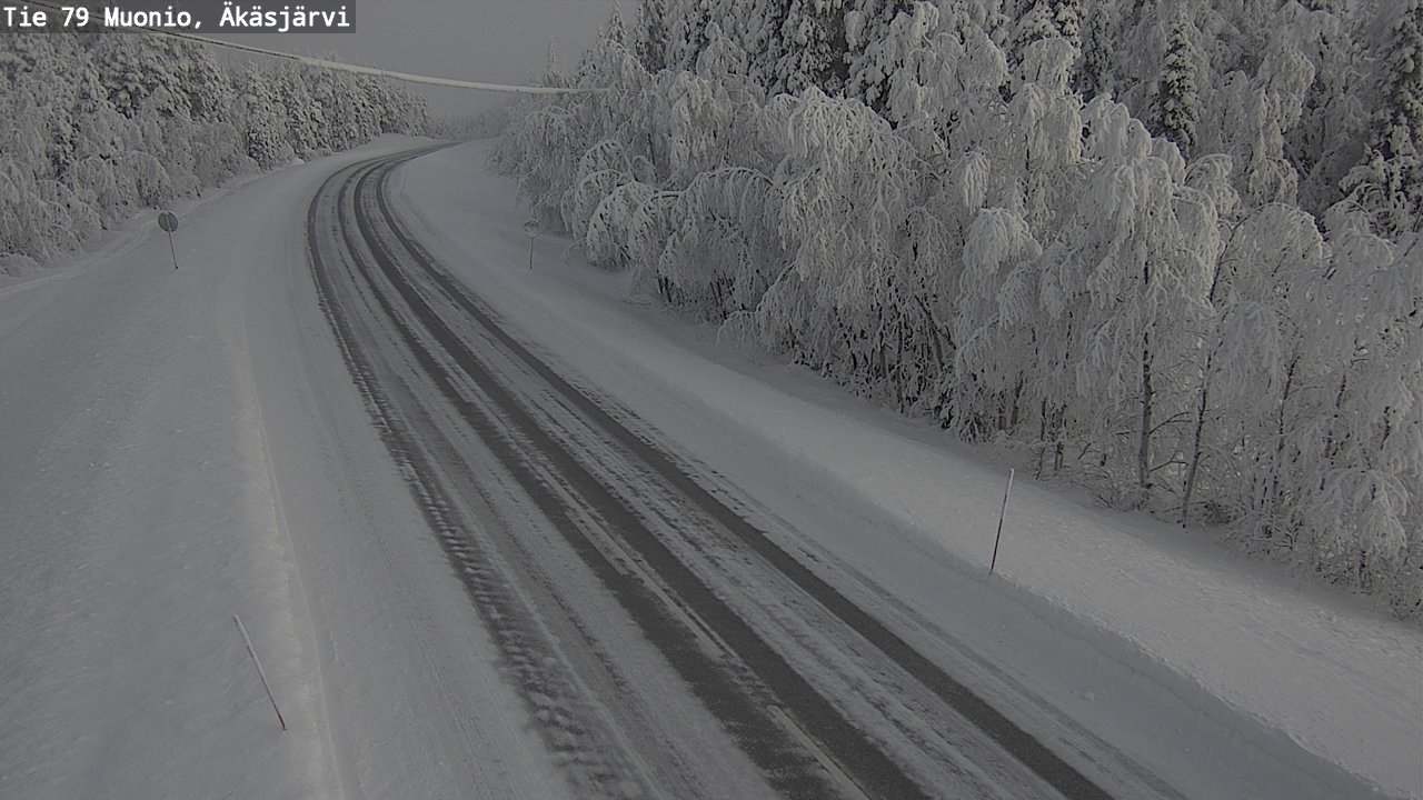 Kelikamerat Kuva Tie 79 Muonio, Äkäsjärvi, Muonio, Lappi