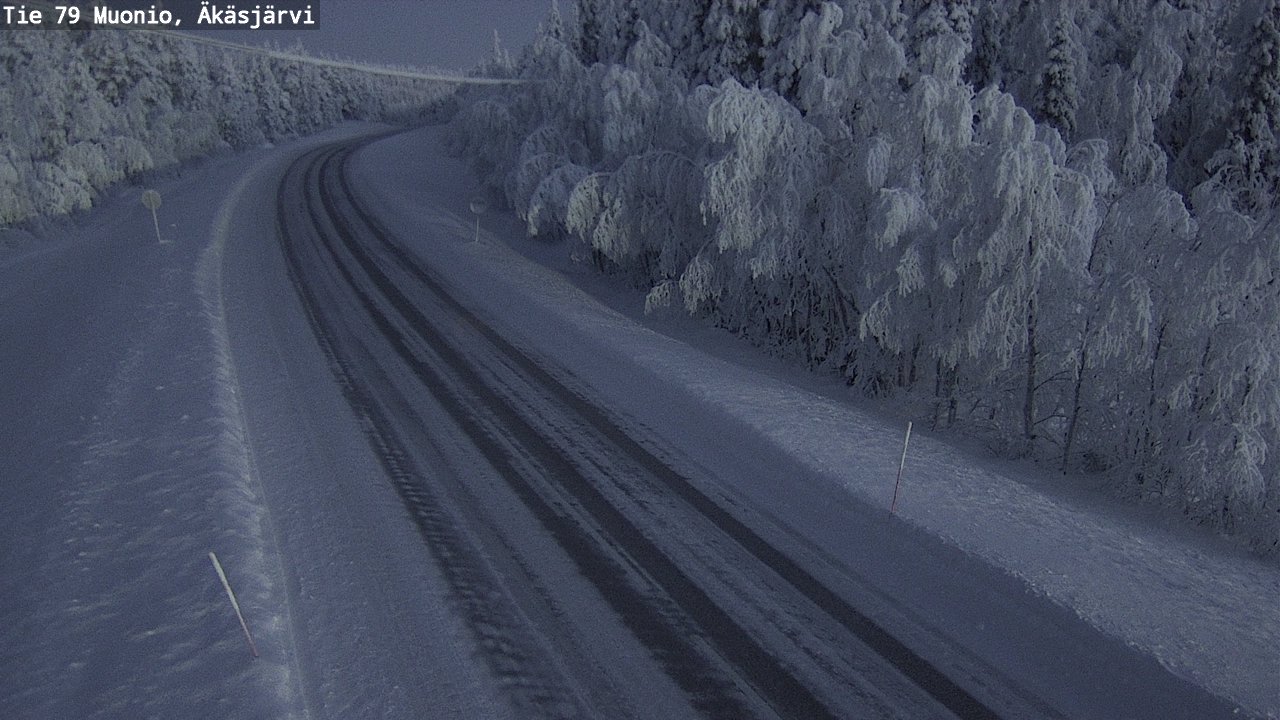 Kelikamerat Kuva Tie 79 Muonio, Äkäsjärvi, Muonio, Lappi