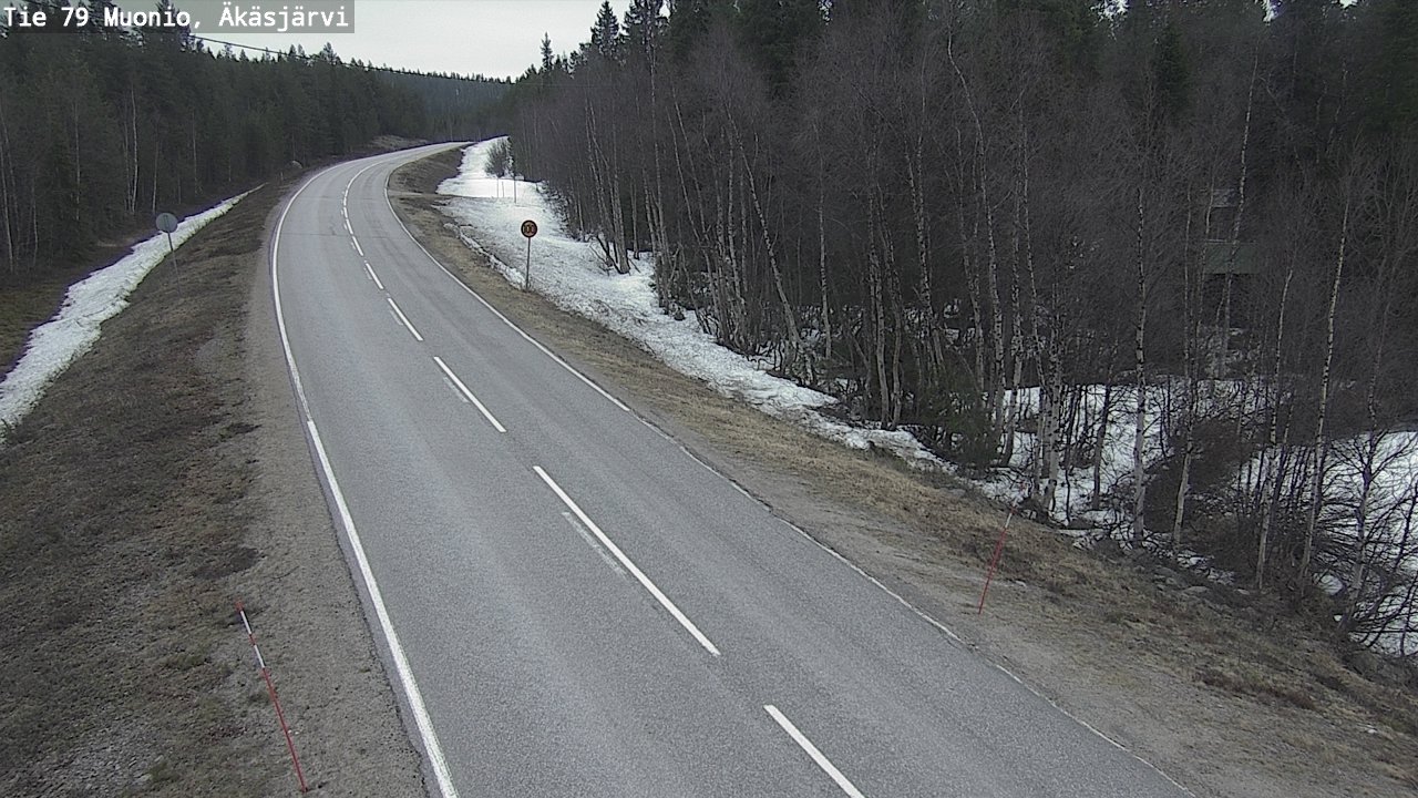Kelikamerat Kuva Tie 79 Muonio, Äkäsjärvi, Muonio, Lappi