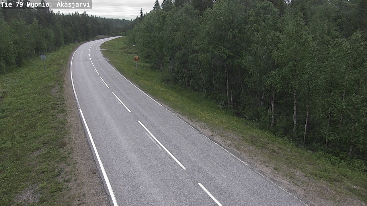 Kelikamerat Kuva Tie 79 Muonio, Äkäsjärvi, Muonio, Lappi