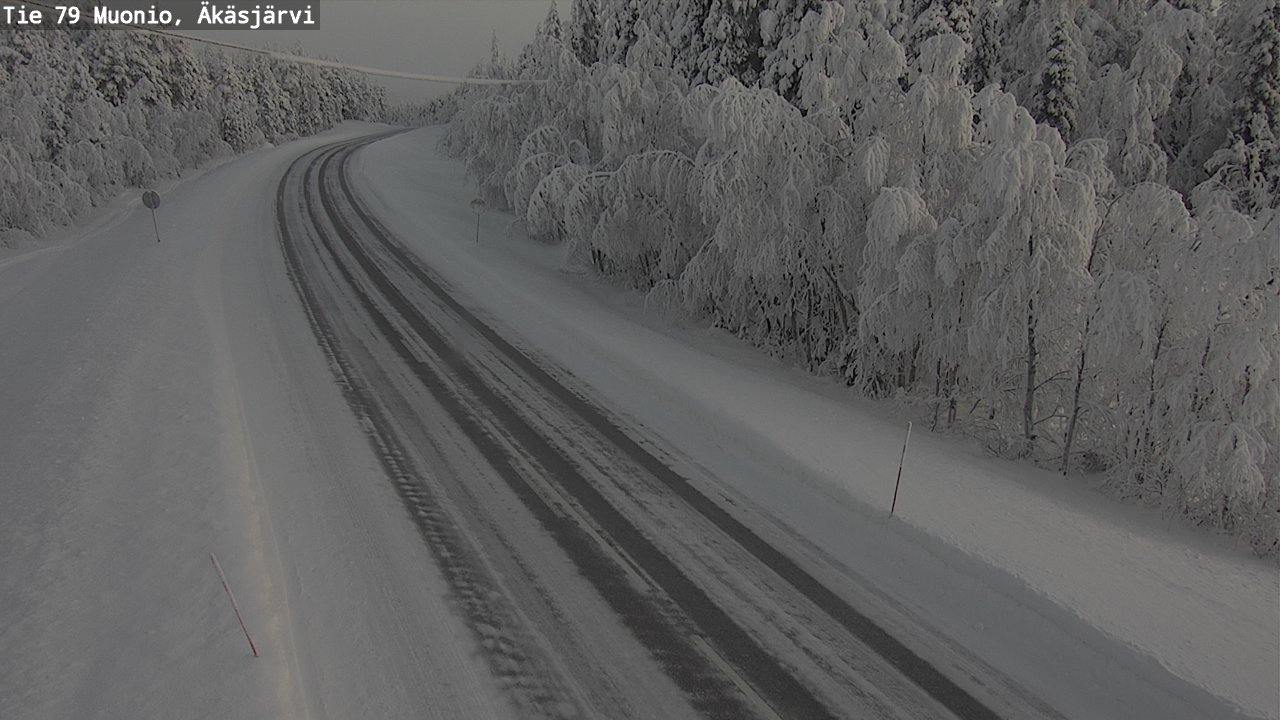 Kelikamerat Kuva Tie 79 Muonio, Äkäsjärvi, Muonio, Lappi
