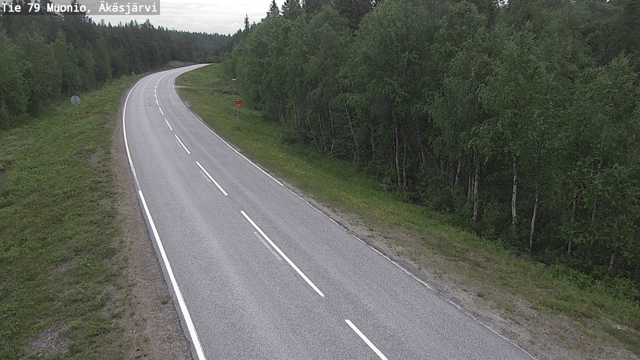 Kelikamerat Kuva Tie 79 Muonio, Äkäsjärvi, Muonio, Lappi