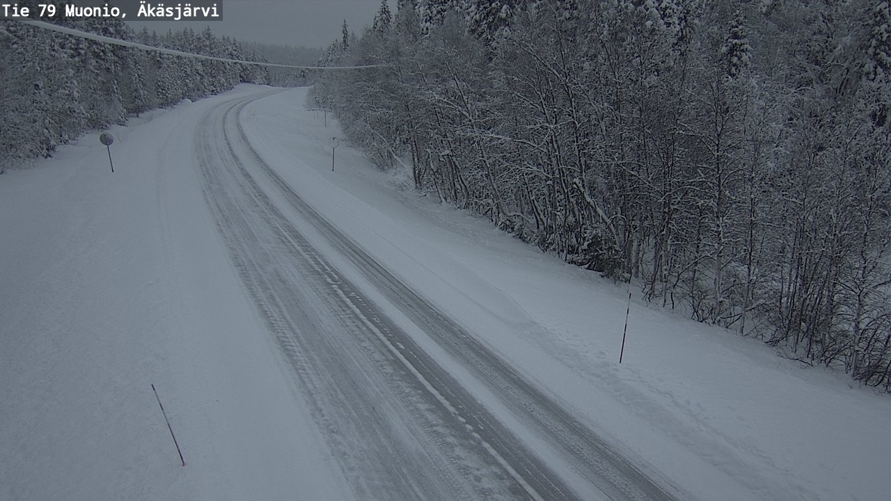 Kelikamerat Kuva Tie 79 Muonio, Äkäsjärvi, Muonio, Lappi