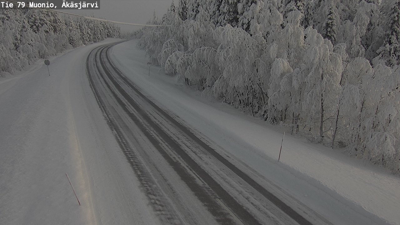 Kelikamerat Kuva Tie 79 Muonio, Äkäsjärvi, Muonio, Lappi