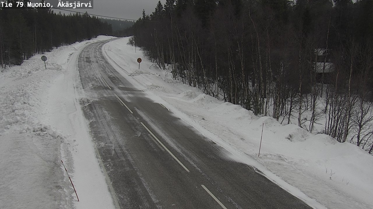 Kelikamerat Kuva Tie 79 Muonio, Äkäsjärvi, Muonio, Lappi