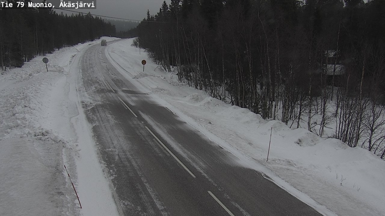 Kelikamerat Kuva Tie 79 Muonio, Äkäsjärvi, Muonio, Lappi