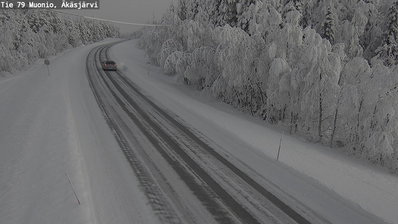 Kelikamerat Kuva Tie 79 Muonio, Äkäsjärvi, Muonio, Lappi