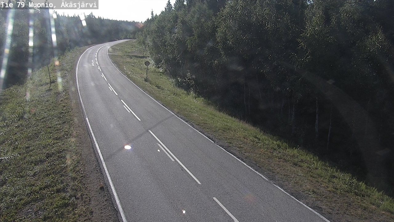 Weather Camera Image Road 79 Muonio, Äkäsjärvi, Muonio, Lappi