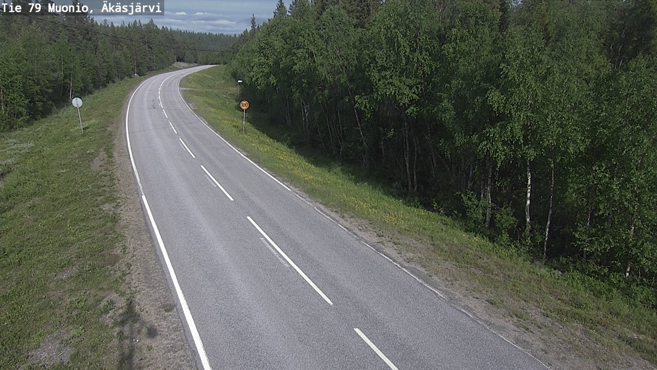 Kelikamerat Kuva Tie 79 Muonio, Äkäsjärvi, Muonio, Lappi
