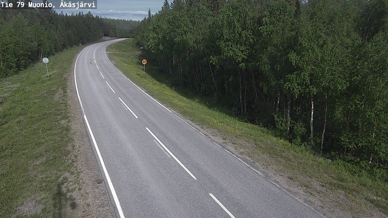 Kelikamerat Kuva Tie 79 Muonio, Äkäsjärvi, Muonio, Lappi