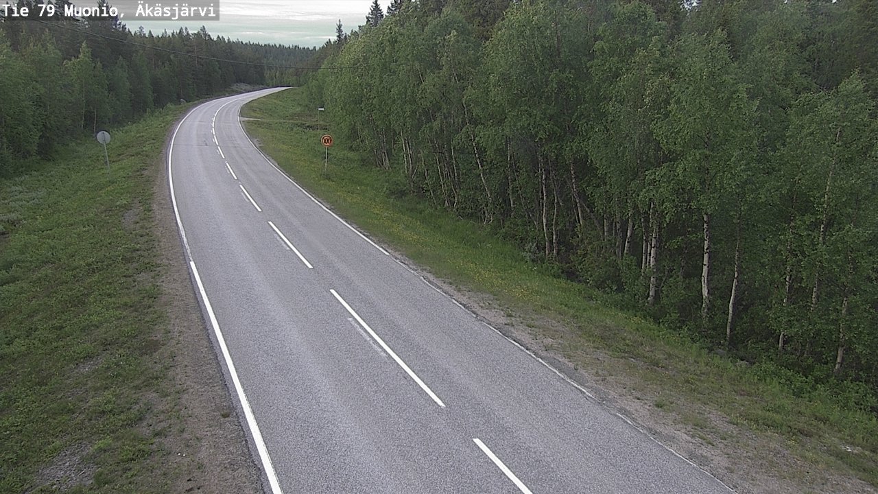Kelikamerat Kuva Tie 79 Muonio, Äkäsjärvi, Muonio, Lappi