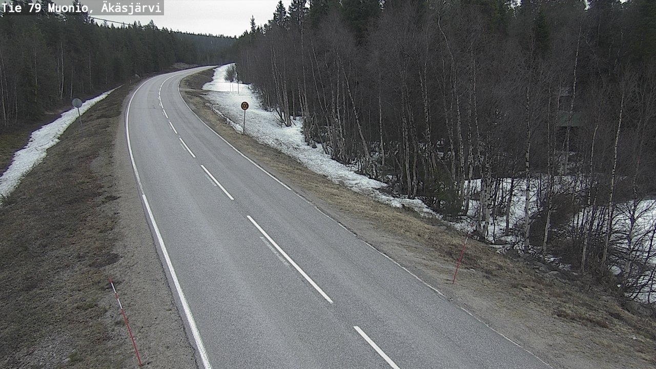 Kelikamerat Kuva Tie 79 Muonio, Äkäsjärvi, Muonio, Lappi