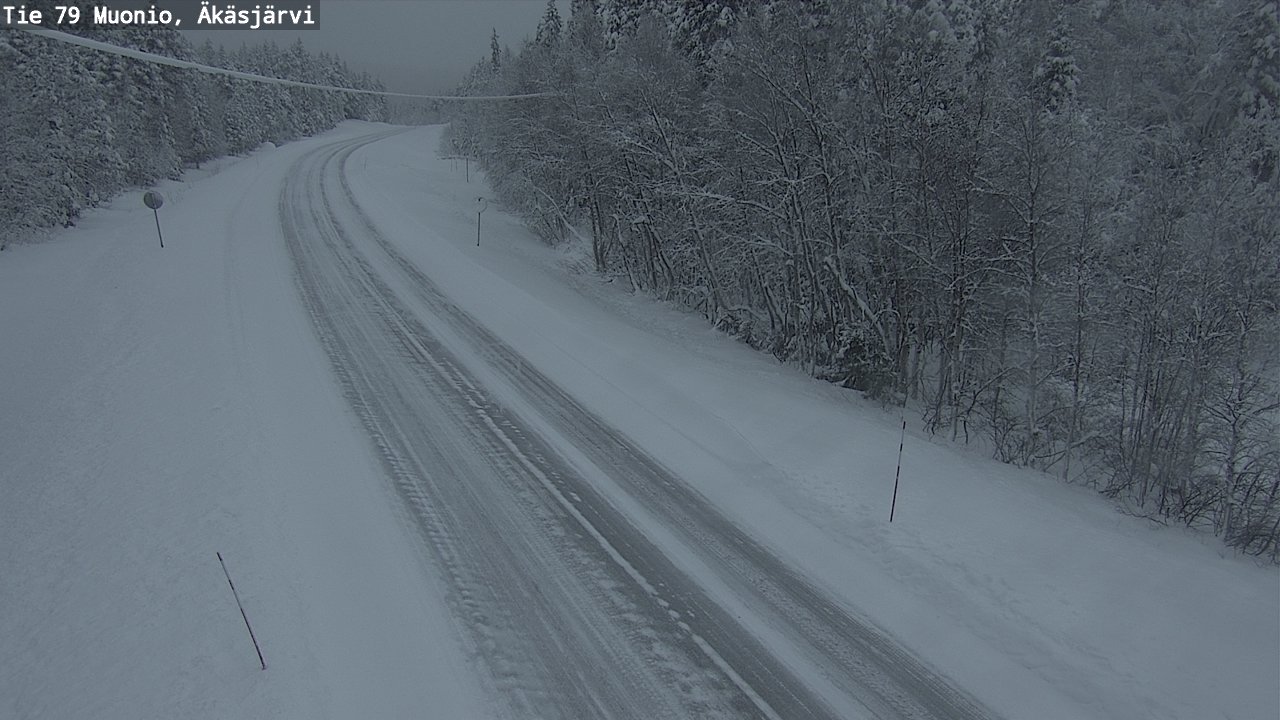 Kelikamerat Kuva Tie 79 Muonio, Äkäsjärvi, Muonio, Lappi