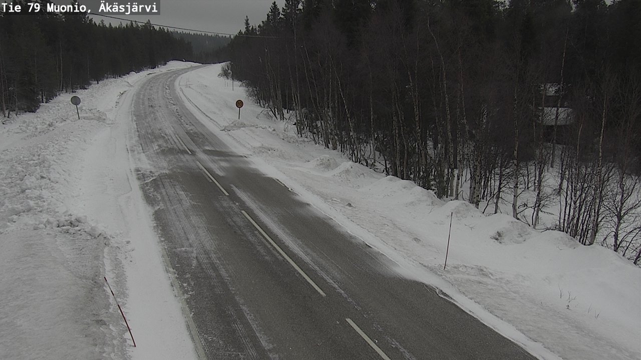 Kelikamerat Kuva Tie 79 Muonio, Äkäsjärvi, Muonio, Lappi