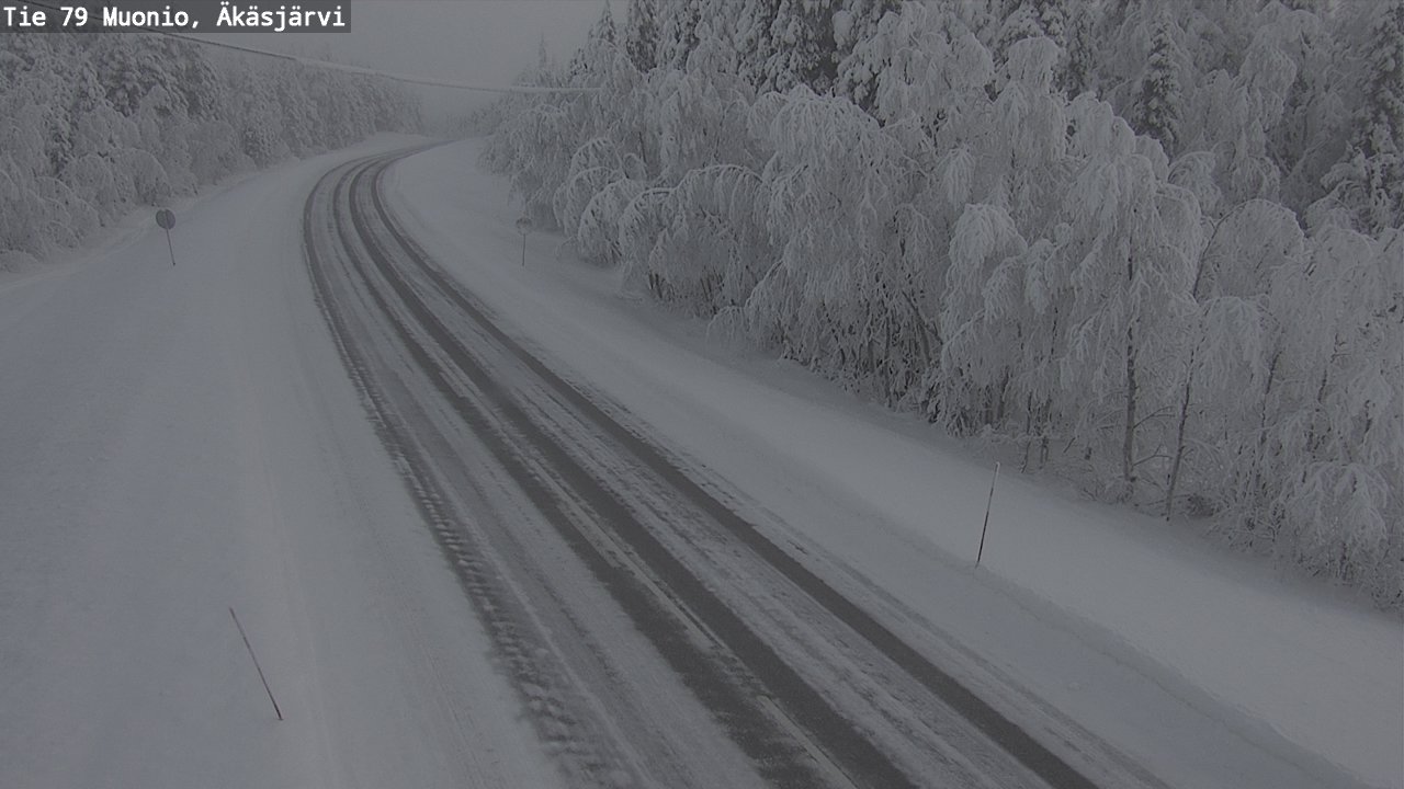 Kelikamerat Kuva Tie 79 Muonio, Äkäsjärvi, Muonio, Lappi