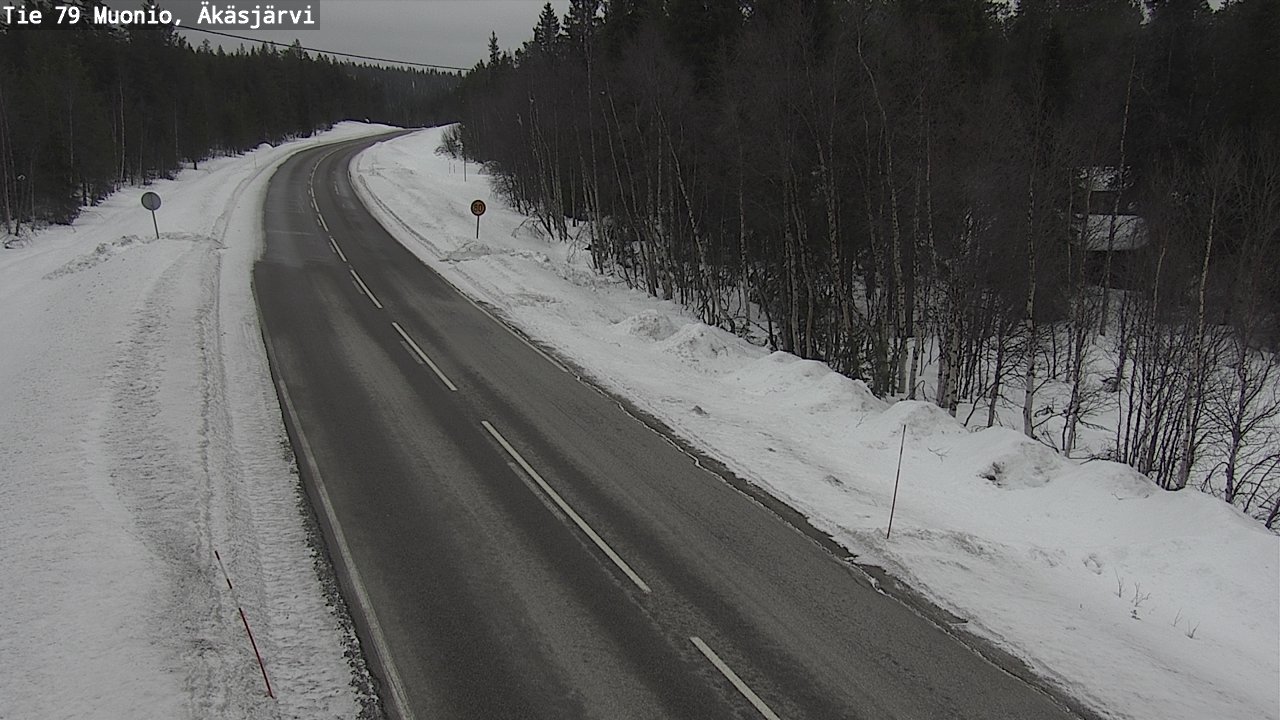Kelikamerat Kuva Tie 79 Muonio, Äkäsjärvi, Muonio, Lappi
