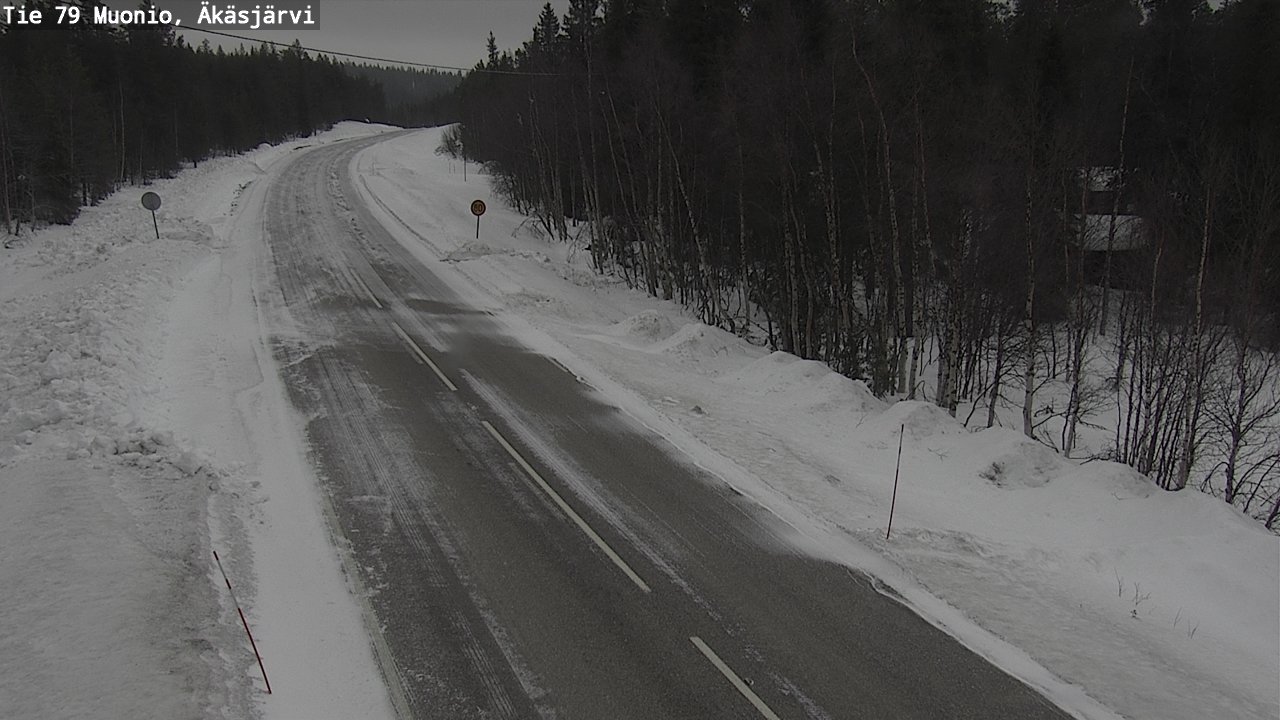 Kelikamerat Kuva Tie 79 Muonio, Äkäsjärvi, Muonio, Lappi