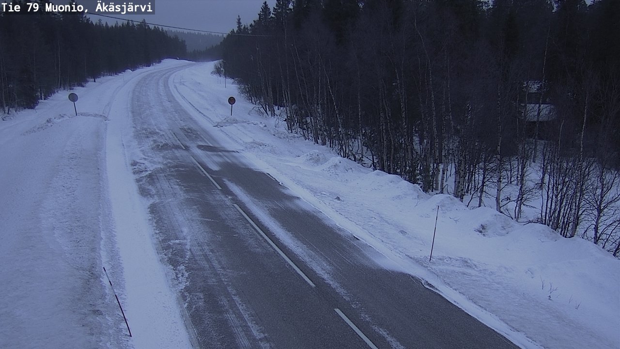 Kelikamerat Kuva Tie 79 Muonio, Äkäsjärvi, Muonio, Lappi