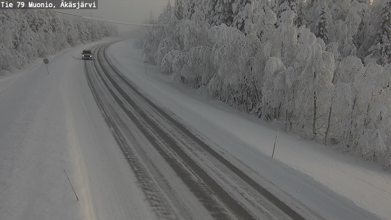 Kelikamerat Kuva Tie 79 Muonio, Äkäsjärvi, Muonio, Lappi