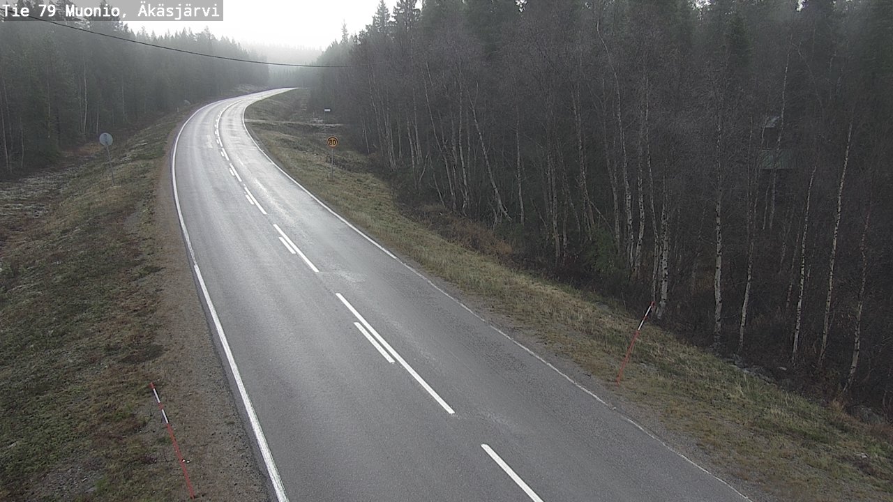 Kelikamerat Kuva Tie 79 Muonio, Äkäsjärvi, Muonio, Lappi