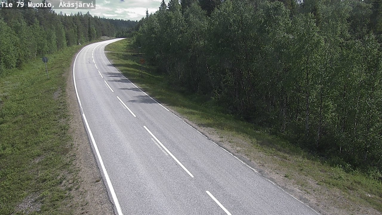 Kelikamerat Kuva Tie 79 Muonio, Äkäsjärvi, Muonio, Lappi